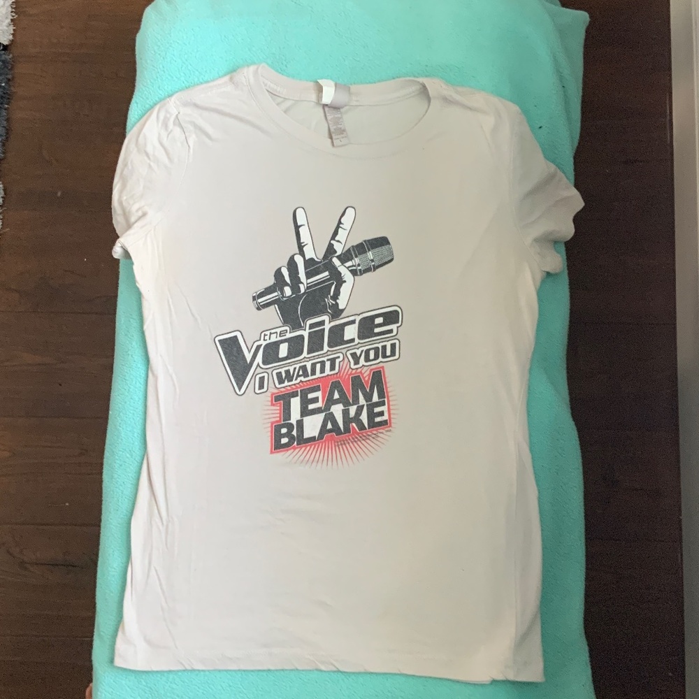 Blake Shelton The Voice T-shirt Team Blake Junior Large